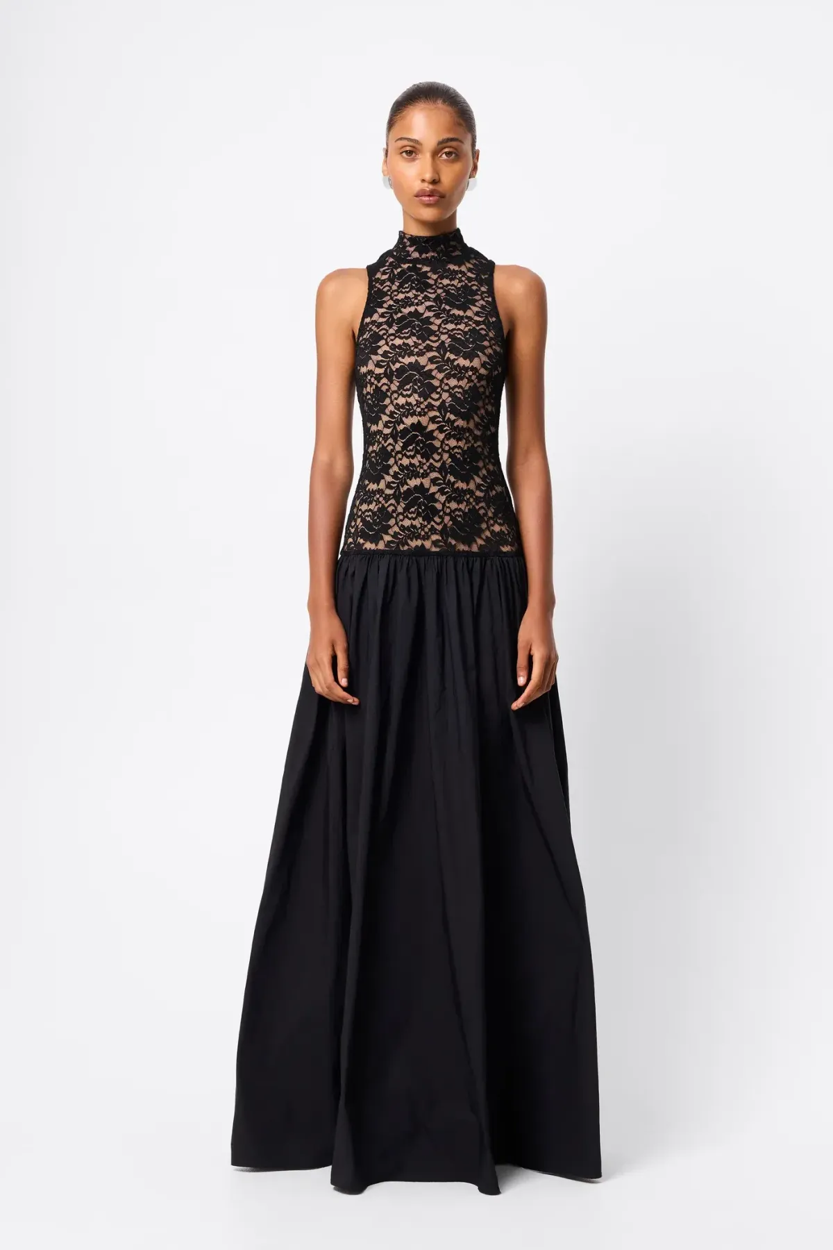 Mossman Lucia gown black size 8 - Image 1