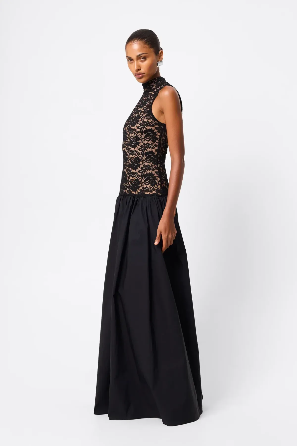 Mossman Lucia gown black size 8 - Image 2