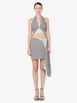 Bec and Bridge CHATEAU HALTER TOP and CHATEAU ASYM MINI SKIRT Set Size 6 for rent on The Volte - image 1