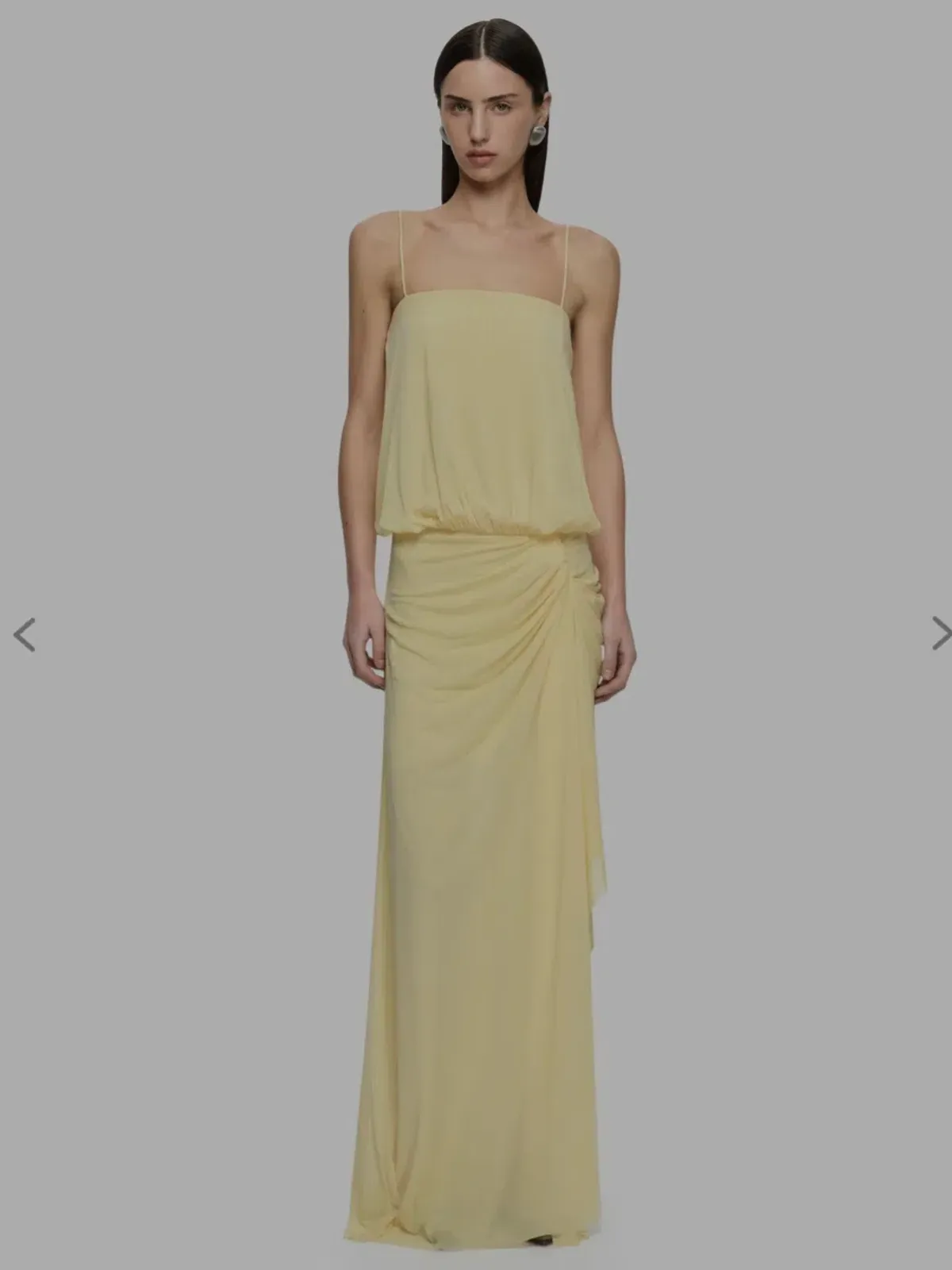 KORA BLOUSON MAXI DRESS for rent on The Volte - main image
