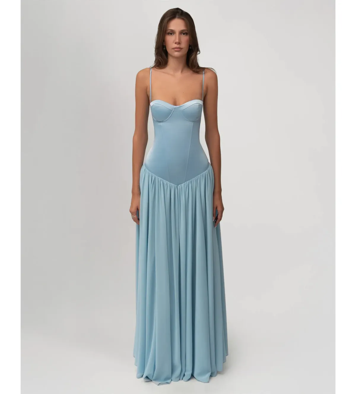 Fenity Amelia Dress in Light Blue Size AU6 for rent on The Volte - main image