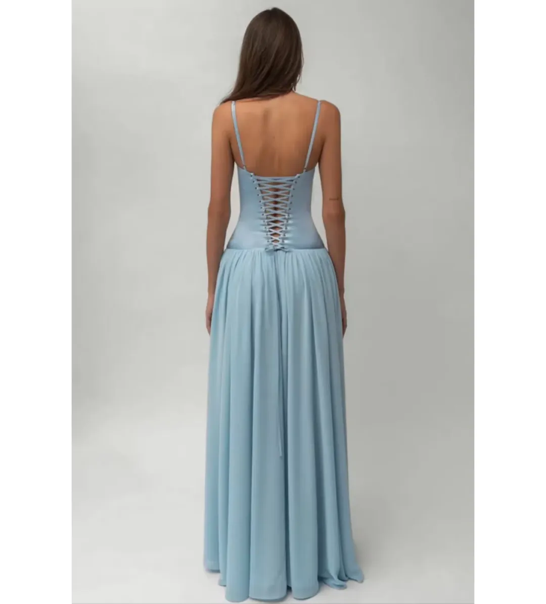 Fenity Amelia Dress in Light Blue Size AU6 for rent on The Volte - main image