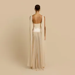 Arcina Ori Ramona In Champagne Gown XS for rent on The Volte - image 7