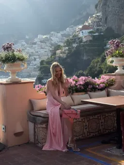 Natalie Rolt Winona Gown – Blossom Pink (S) for rent on The Volte - image 6