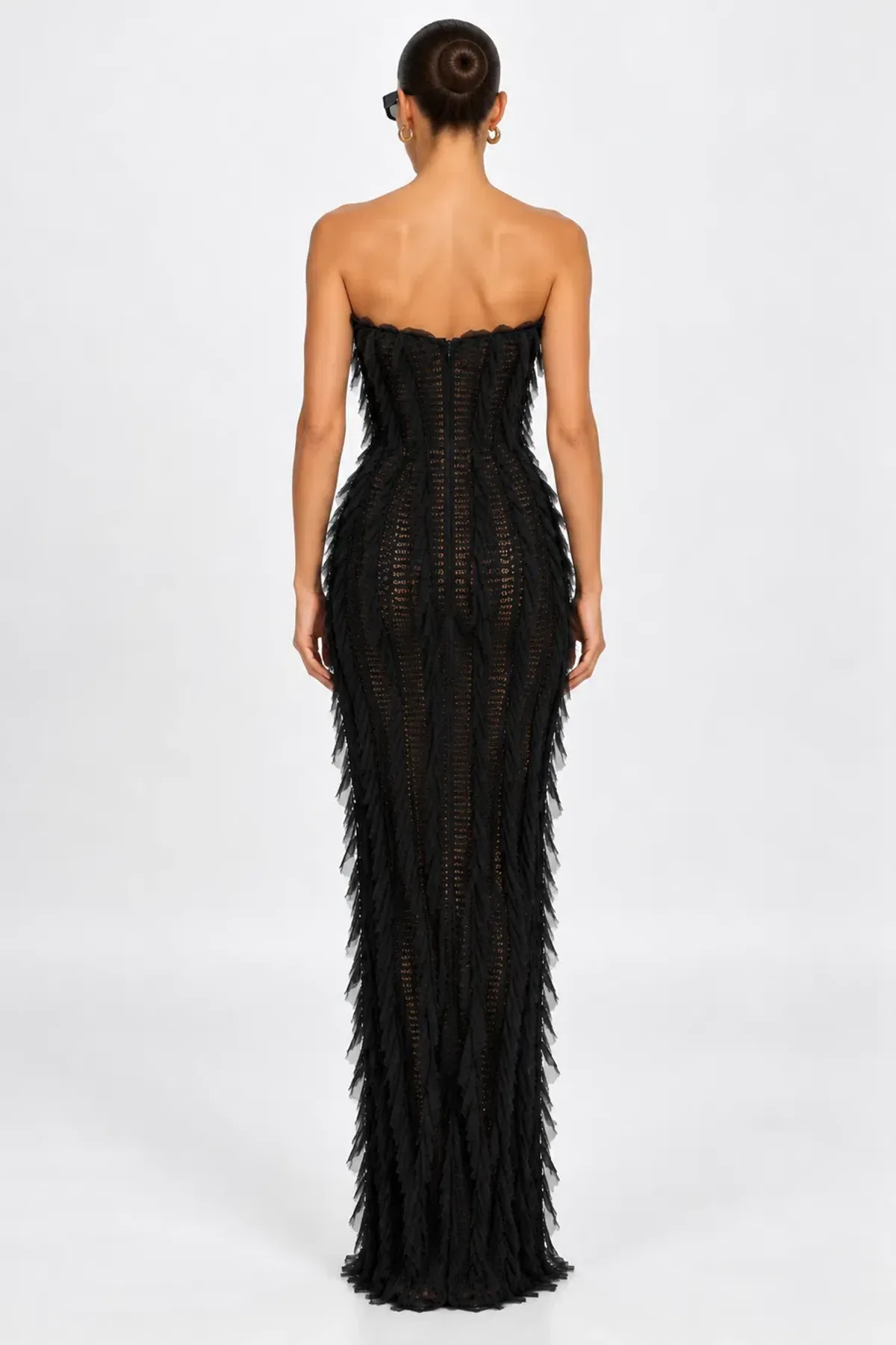 Jefre Sei Jasmine Gown Black Size 10 - Image 2