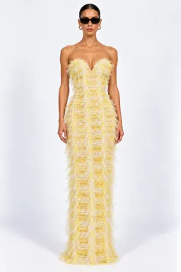 Jefre Sei Jasmine Gown Chello Size 6 for rent on The Volte - image 1