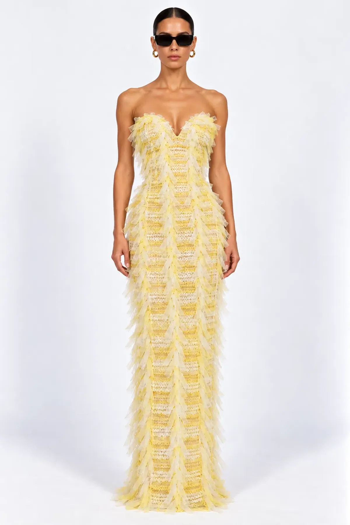 Jefre Sei Jasmine Gown Chello Size 8 for rent on The Volte - main image