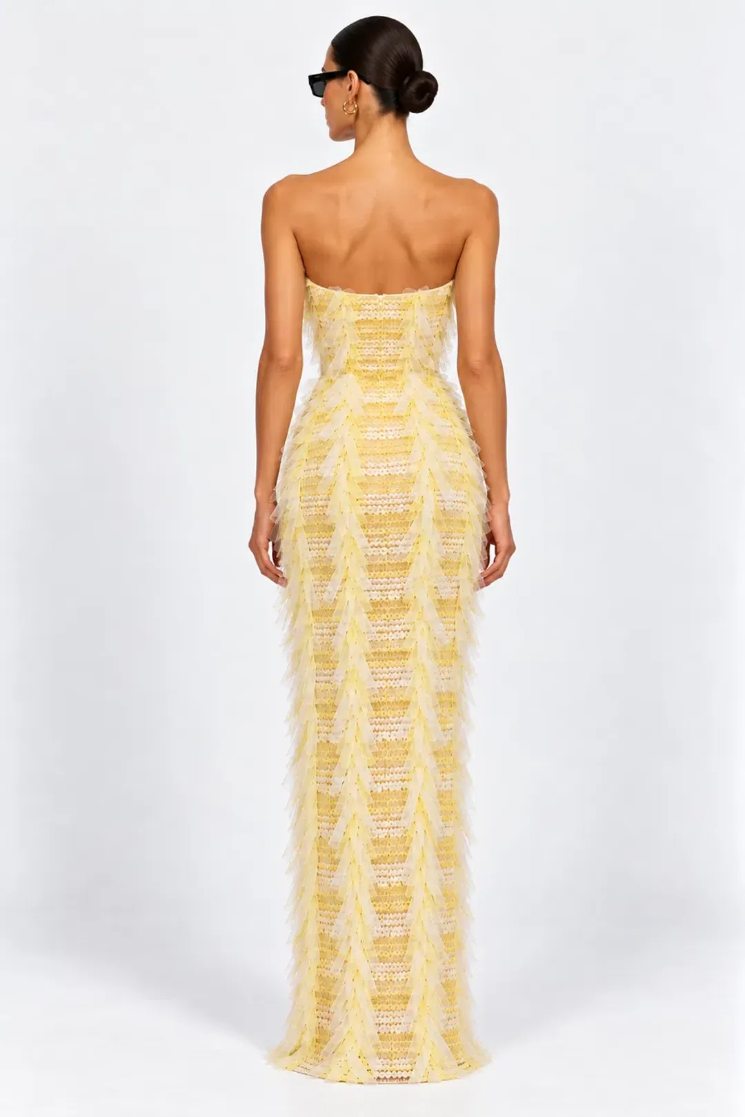 Jefre Sei Jasmine Gown Chello Size 8 for rent on The Volte - main image