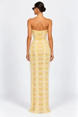Jefre Sei Jasmine Gown Chello Size 8 for rent on The Volte - image 3