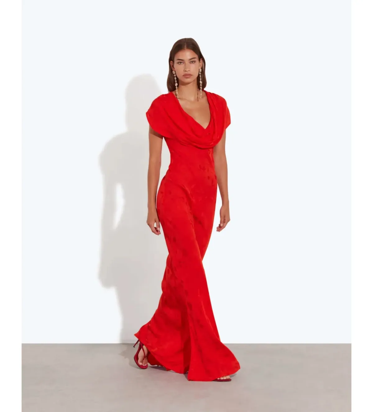 Rat & Boa Odessa Maxi Dress in Red Size AU10 - Image 1