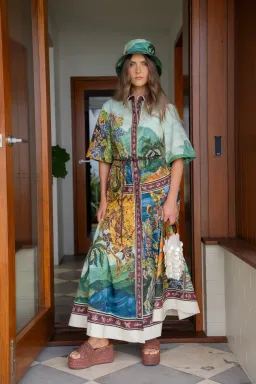 ALEMAIS LUCENA SHIRTDRESS SIZE 10 for rent on The Volte - image 1