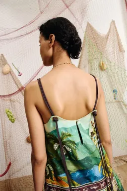 ALEMAIS LUCENA MIDI DRESS SIZE 8 for rent on The Volte - image 2
