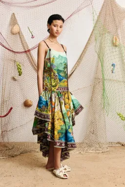 ALEMAIS LUCENA MIDI DRESS SIZE 8 for rent on The Volte - image 5