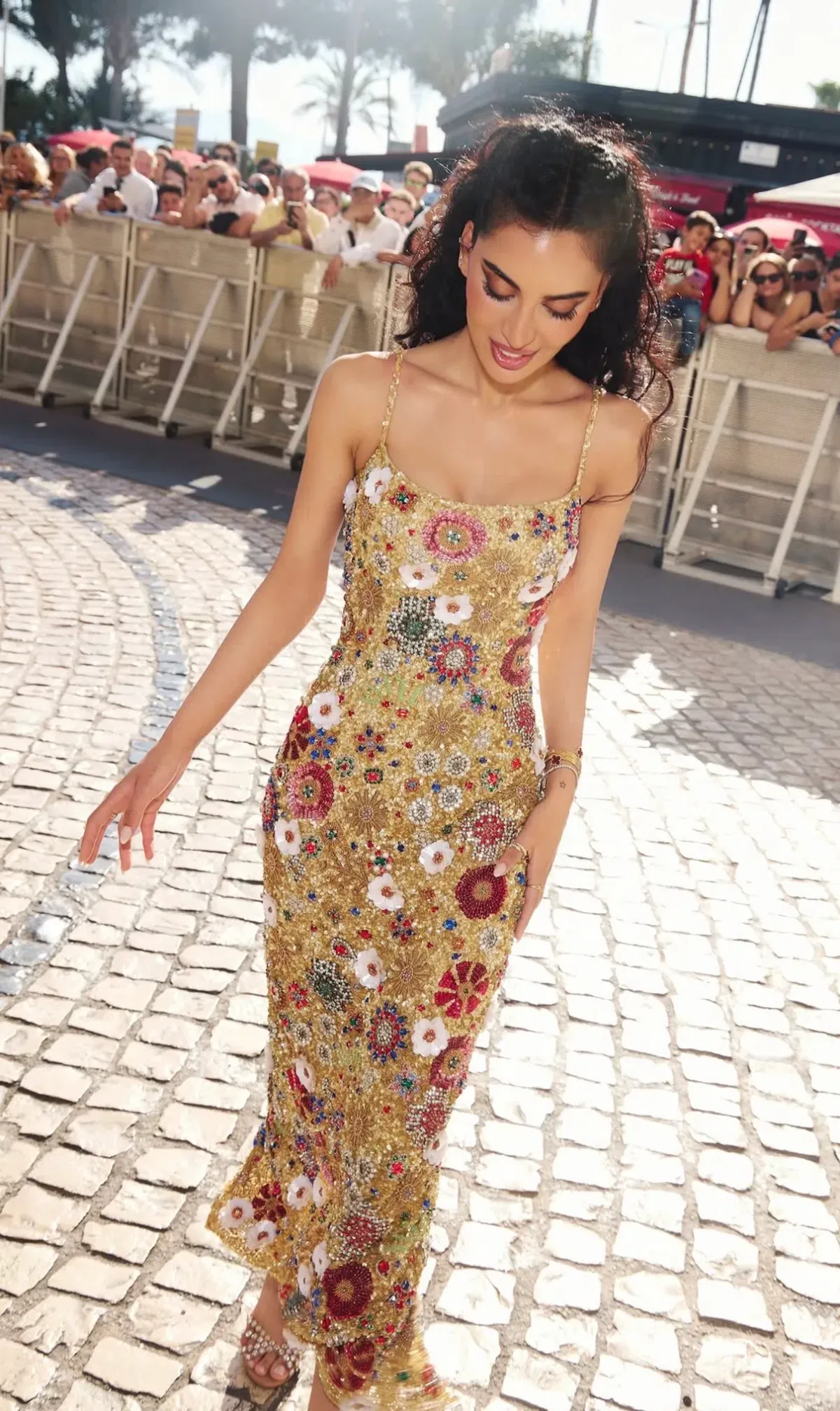 Rachel Gilbert - Francesca Gown in Gold - Image 1