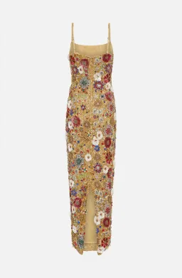 Rachel Gilbert - Francesca Gown in Gold for rent on The Volte - image 4