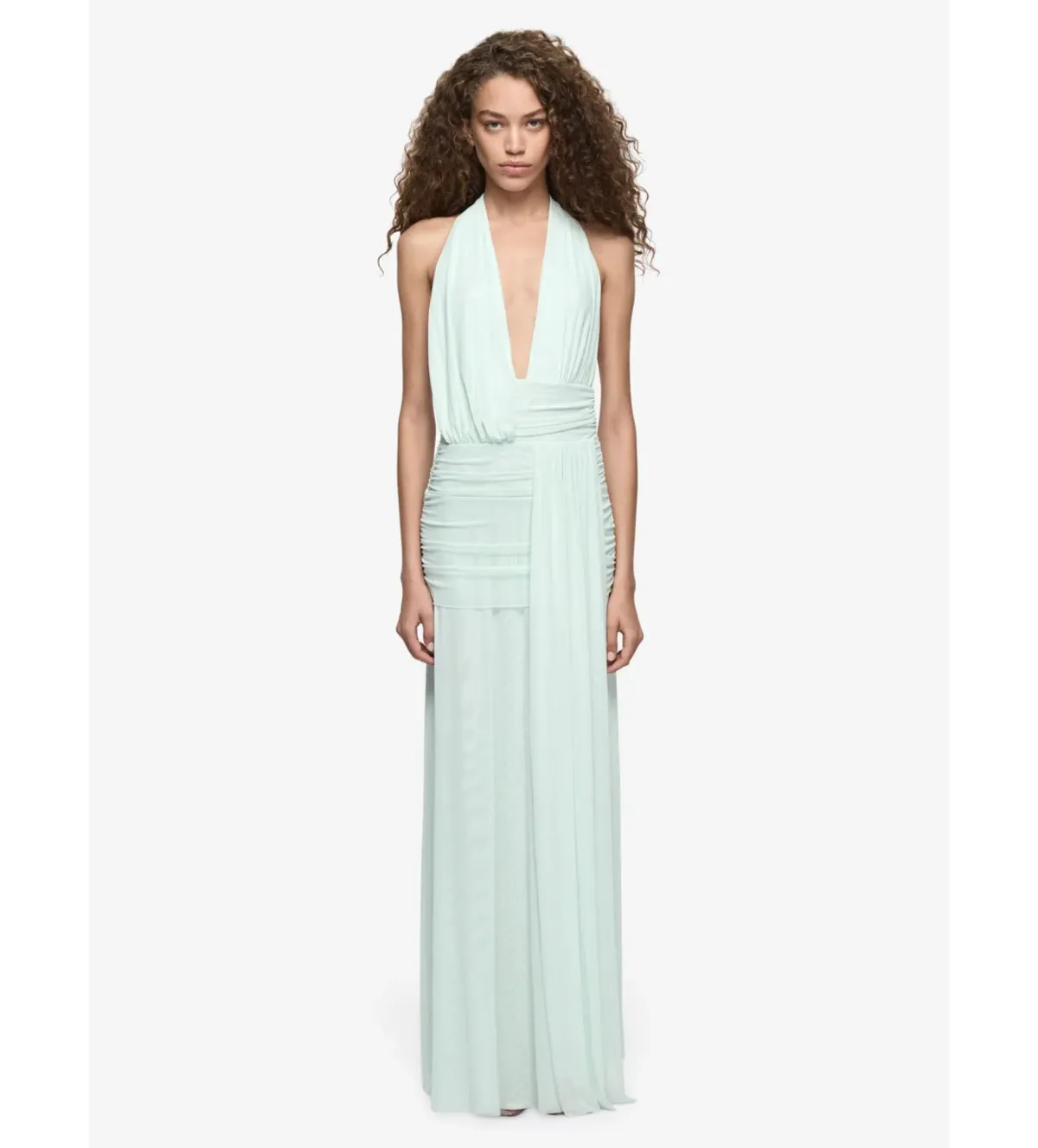 Bec and Bridge Wren Drape Maxi Dress in Spearmint Size AU8 - Image 1