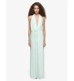 Bec and Bridge Wren Drape Maxi Dress in Spearmint Size AU8 for rent on The Volte - image 1