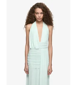 Bec and Bridge Wren Drape Maxi Dress in Spearmint Size AU10 for rent on The Volte - image 2