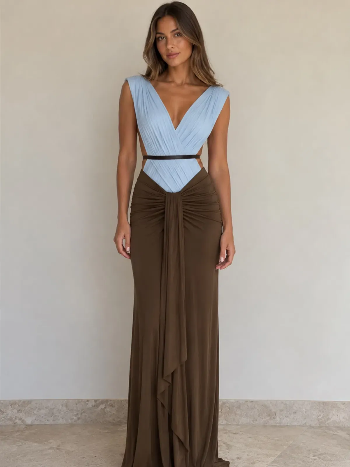 Bec + Bridge Anaya V Maxi Dress Size 8 for rent on The Volte - main image