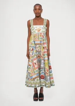ALÉMAIS Tommasina Summer Dress | Size AU 14 for rent on The Volte - image 1