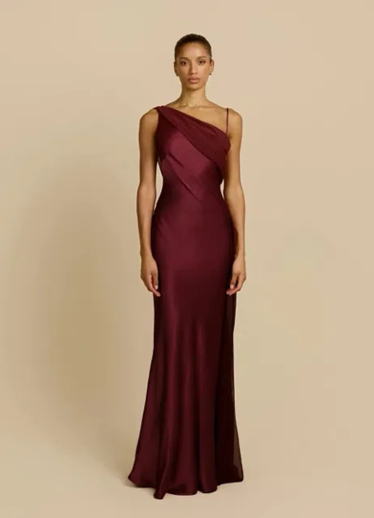 ARCINA ORI HELENA DRESS PLUM SIZE 6 (XS) - Image 1