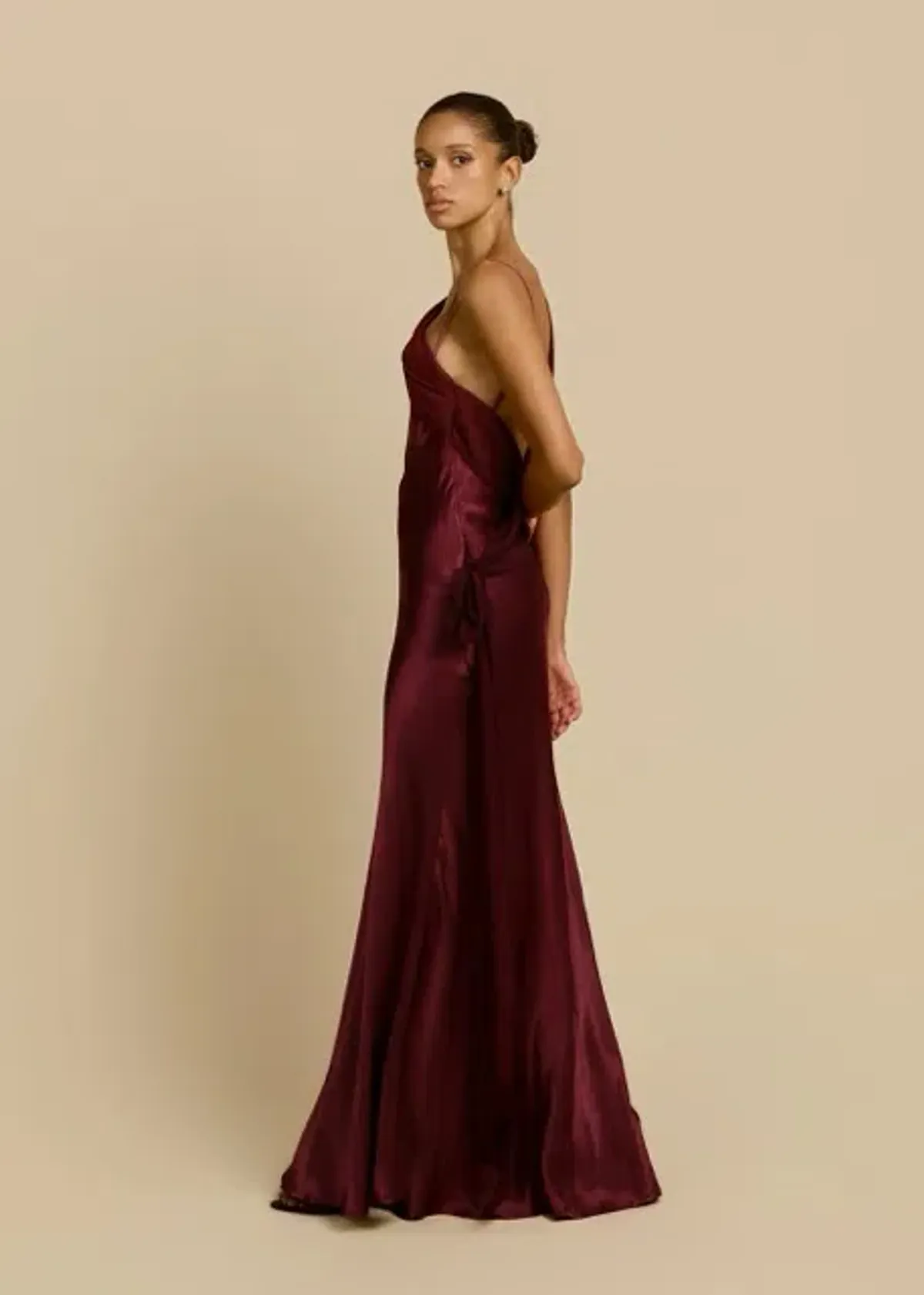 ARCINA ORI HELENA DRESS PLUM SIZE 6 (XS) - Image 4