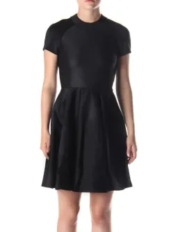 Ted Baker Melisse Embossed Dress Black Size 2 for rent on The Volte - image 1