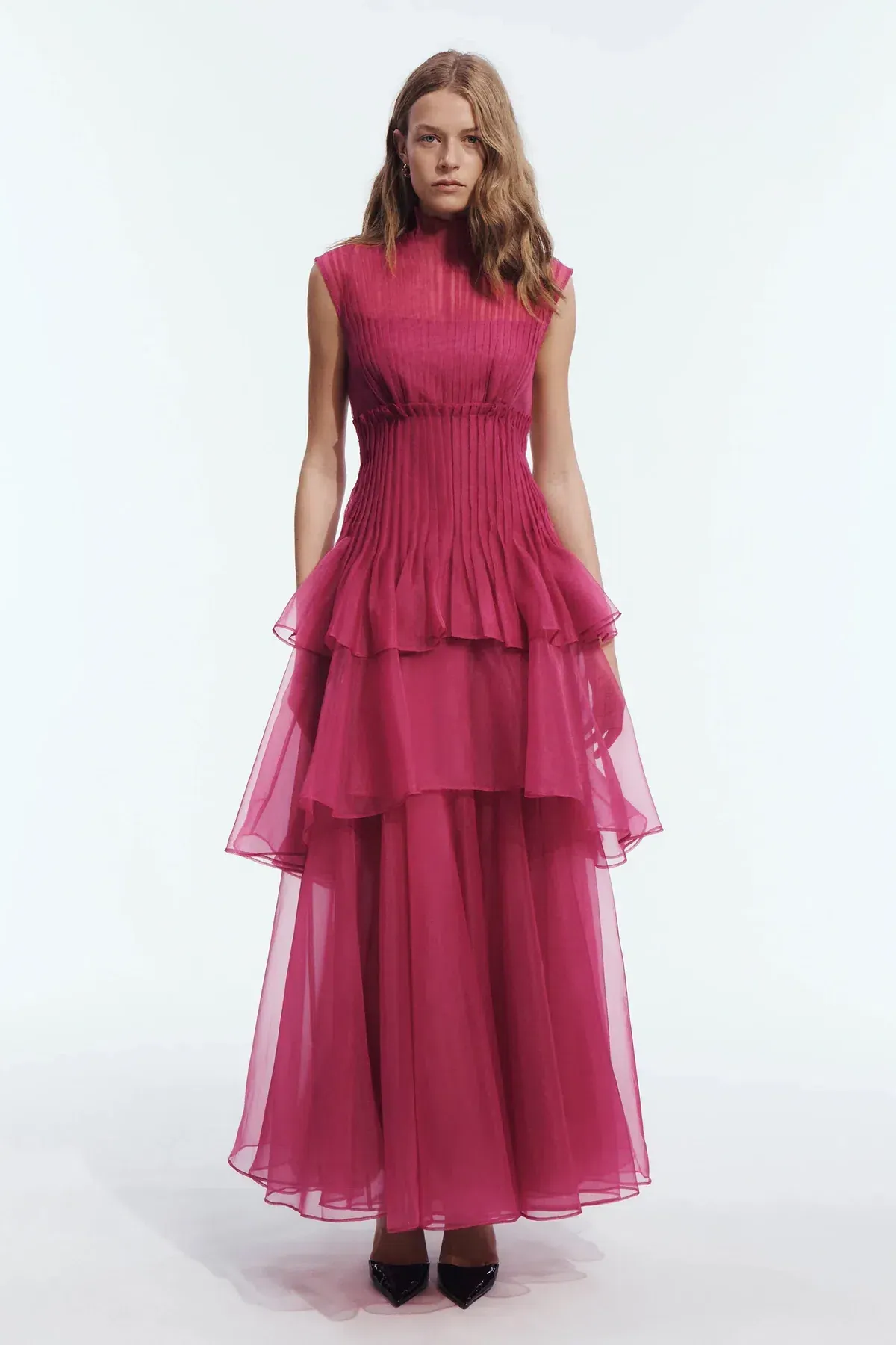 Aje Cosmina gown Cerise size 8 - Image 1