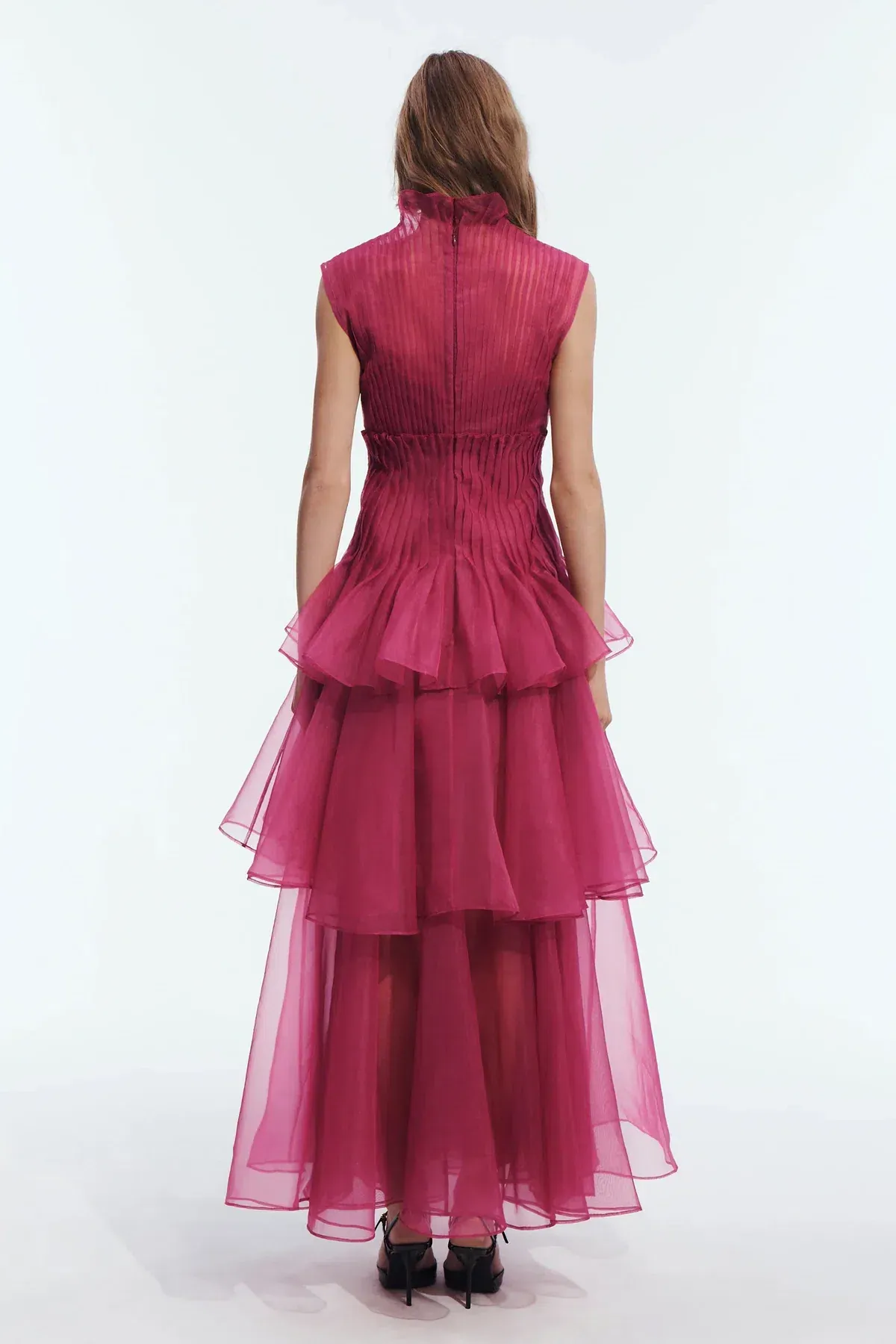 Aje Cosmina gown Cerise size 8 - Image 3