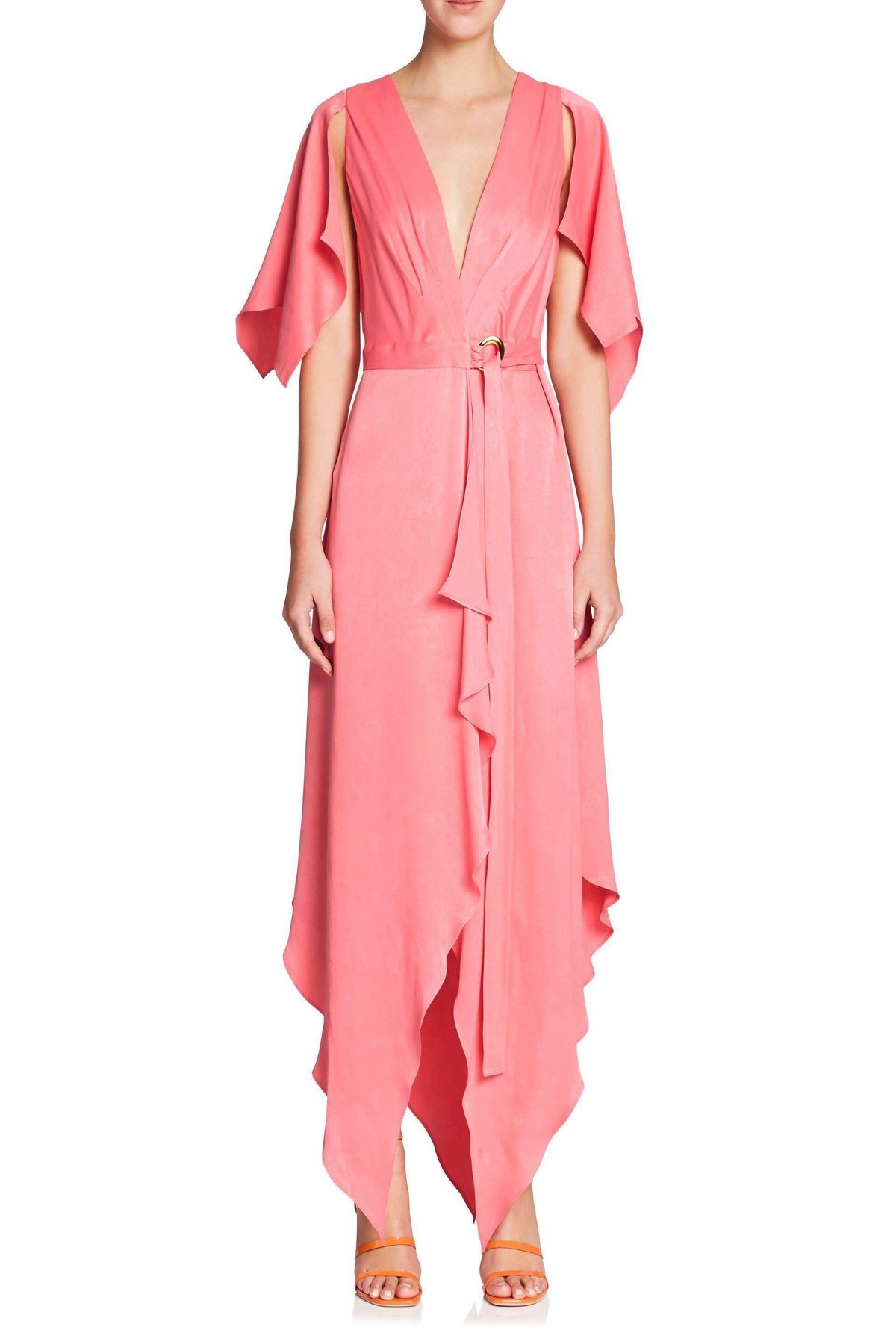 Manning Cartell tickled pink charmeuse dress - Image 1