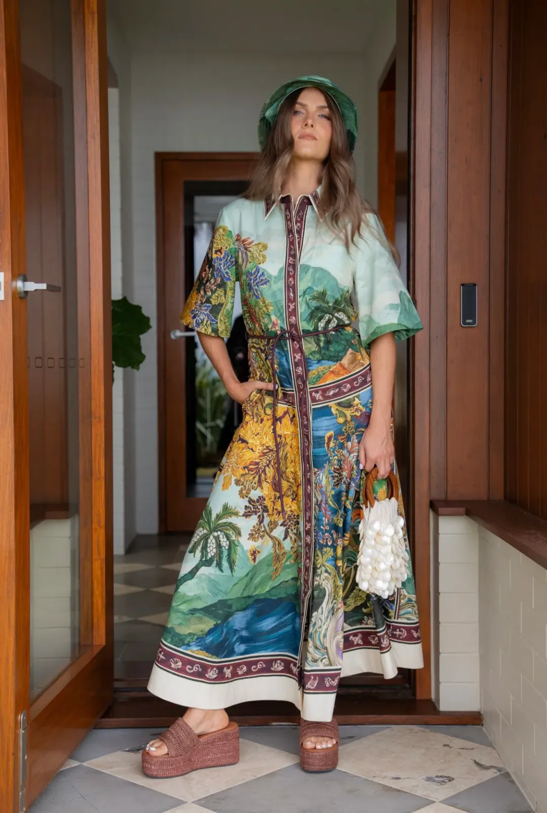 Alémais Lucena Shirtdress- AU12 for rent on The Volte - main image