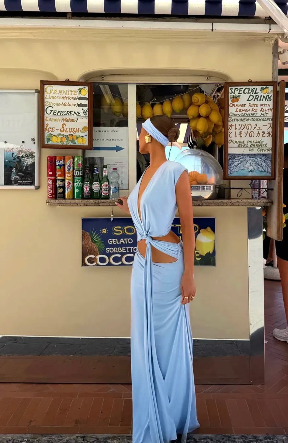 Arcina Ori Jade dress blue XS - Image 2