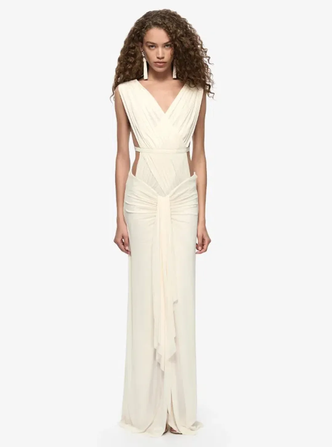 Bec and Bridge Anaya V Maxi Dress Size 8 for rent on The Volte - main image