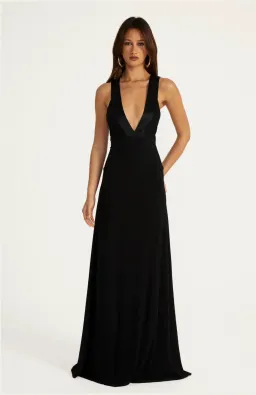 ancegria, rosa gown, black, maxi, size S (AU8) for rent on The Volte - image 3