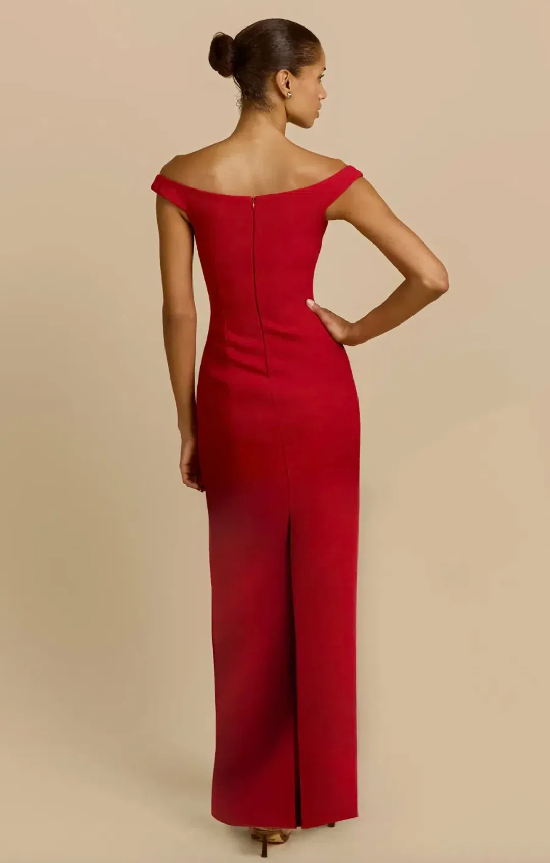 Arcina Ori Ellery Dress, Red, Size S (AU8), MAXI for rent on The Volte - main image
