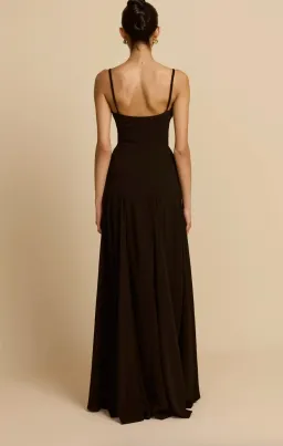 arcina ori PALOMA DRESS BLACK, maxi, size XS (AU6) for rent on The Volte - image 3