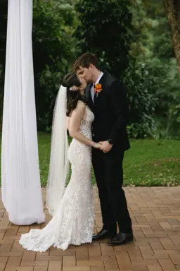 Luv Bridal Cherry Blossom Design Wedding Dress for rent on The Volte - image 1