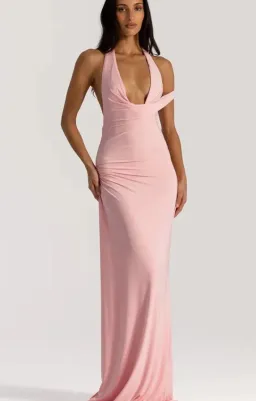 Natalie Rolt Mariela Gown in Blossom Pink Size 6 for rent on The Volte - image 1