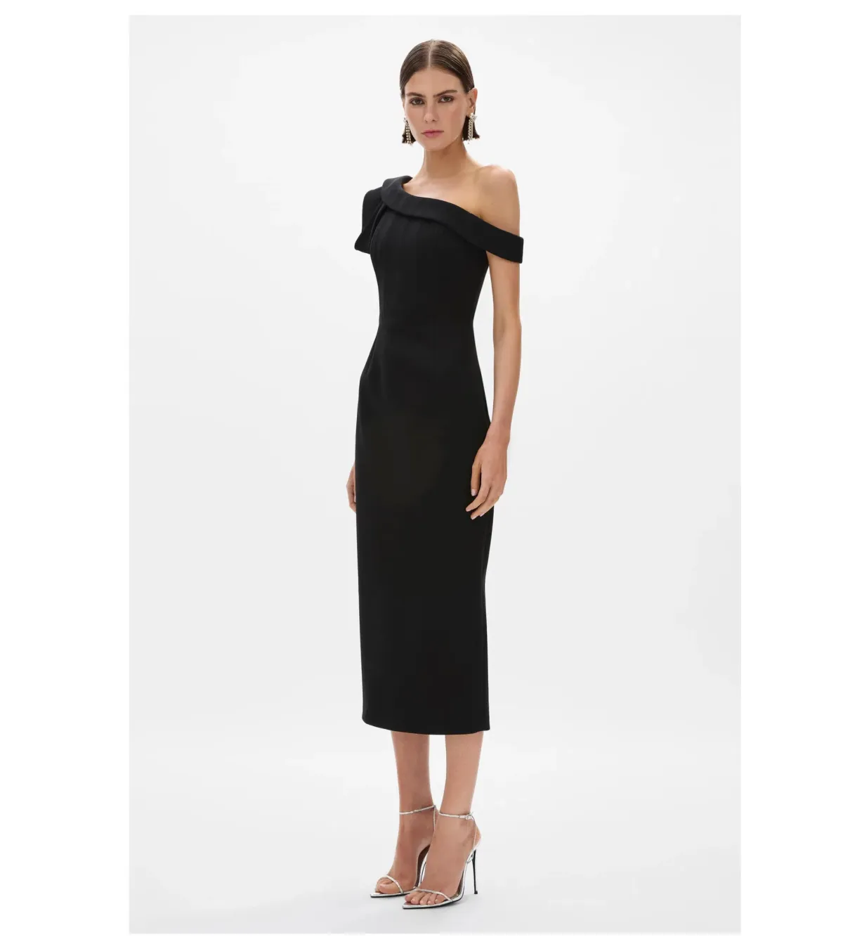 Rachel Gilbert Emilie Dress; black; size 1 (AU 10) - Image 3