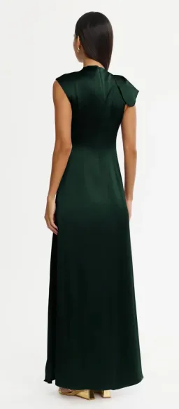 Acler Renshaw Maxi Dress Midnight Green- Size 8 for rent on The Volte - image 3