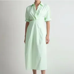 Camilla and Marc Cocoon Midi Dress Apple size 10 for rent on The Volte - image 2