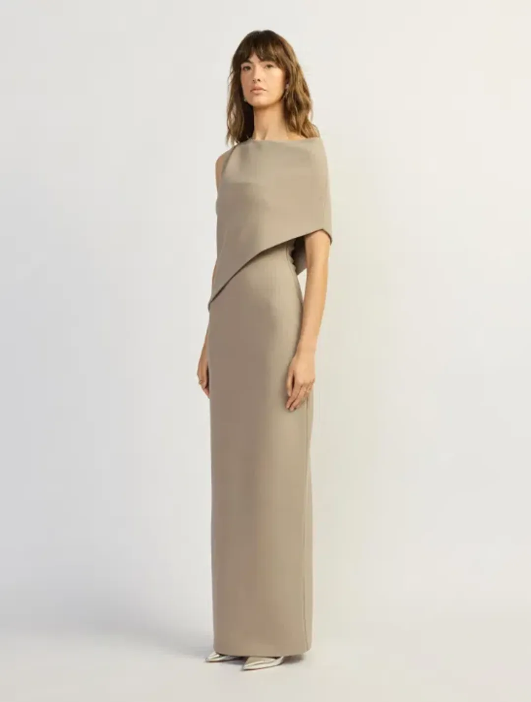 TOJHA - Whitley Dress - Stone maxi dress size small (8) for rent on The Volte - main image