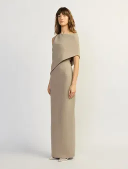 TOJHA - Whitley Dress - Stone maxi dress size small (8) for rent on The Volte - image 1