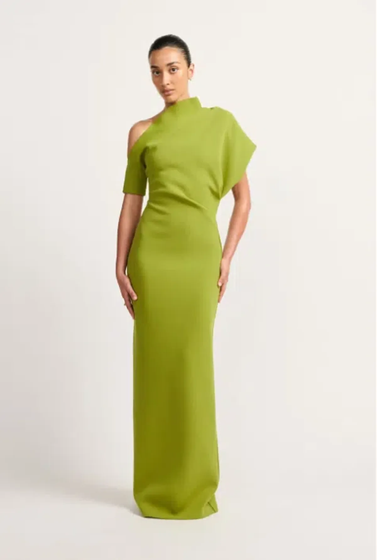 TOJHA MATSON DRESS GREEN MAXI SIZE SMALL 8 for rent on The Volte - main image