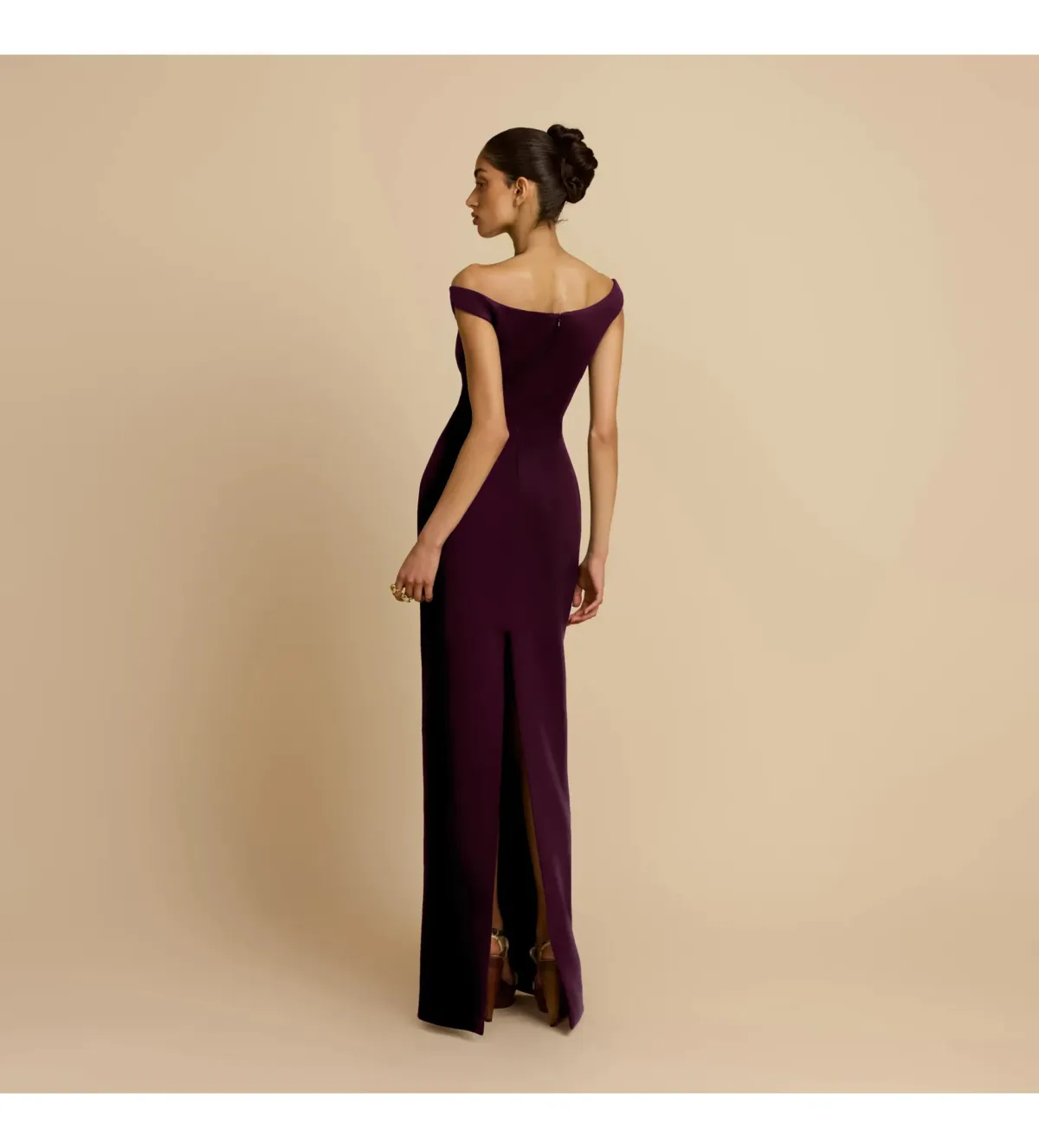 Arcina Ori Ellery Maxi Dress Plum Size XL/AU14 - Image 2