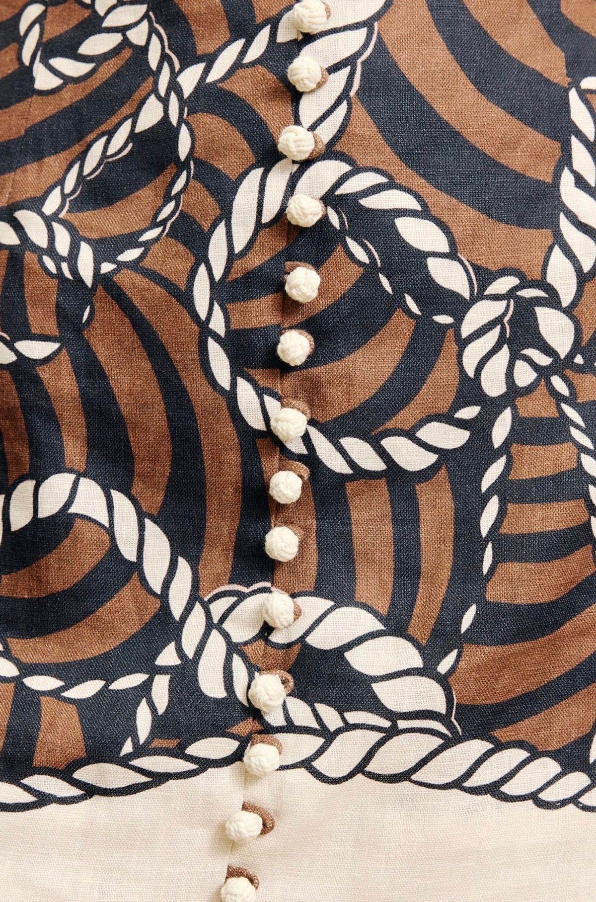 Alemais sail halter mini dress size 6 - Image 3