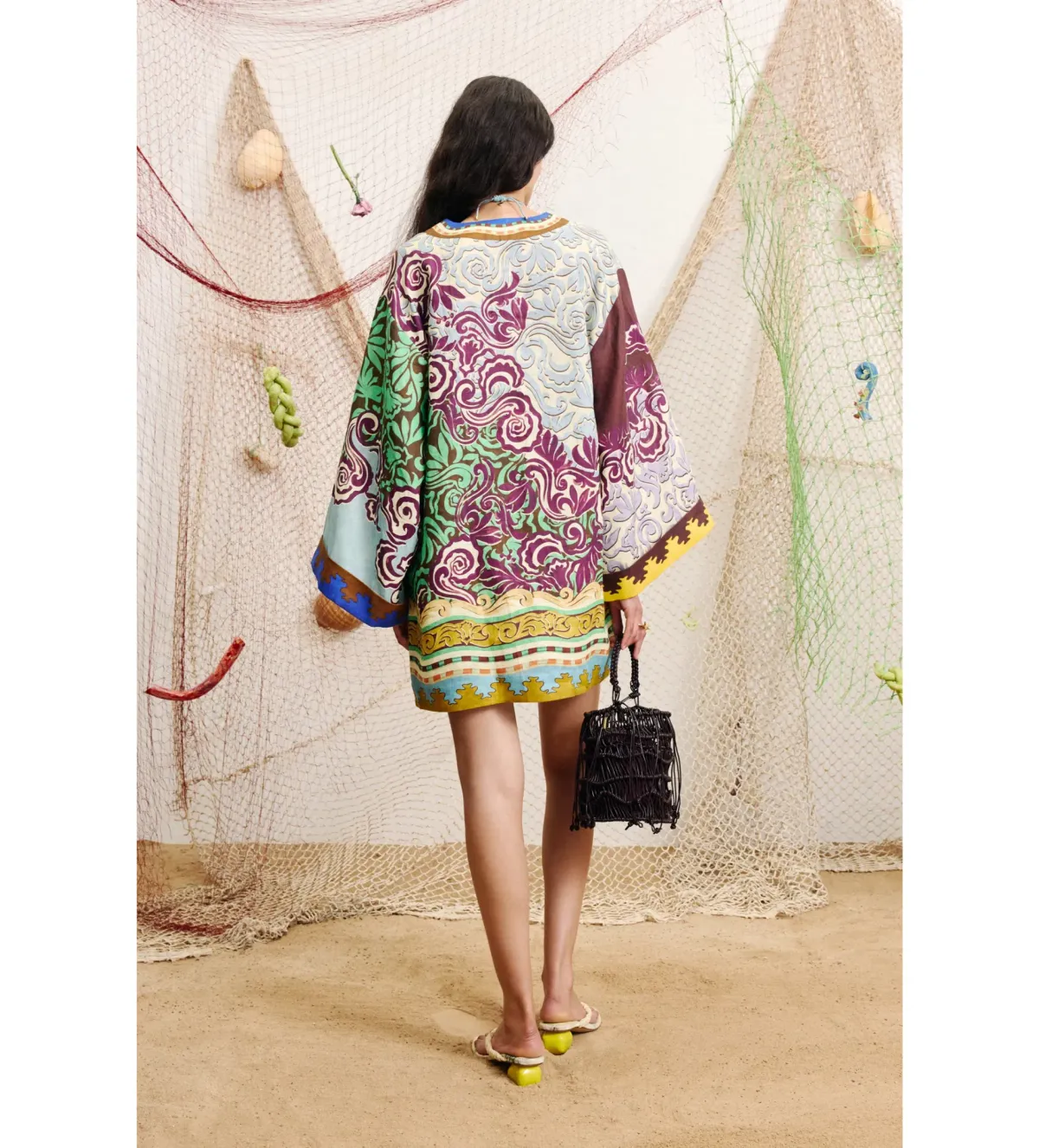 Alemais Alita Mini Dress in Print Size AU10 - Image 3