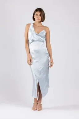 One Fell Swoop Muse Dress Sky Blue for rent on The Volte - image 1