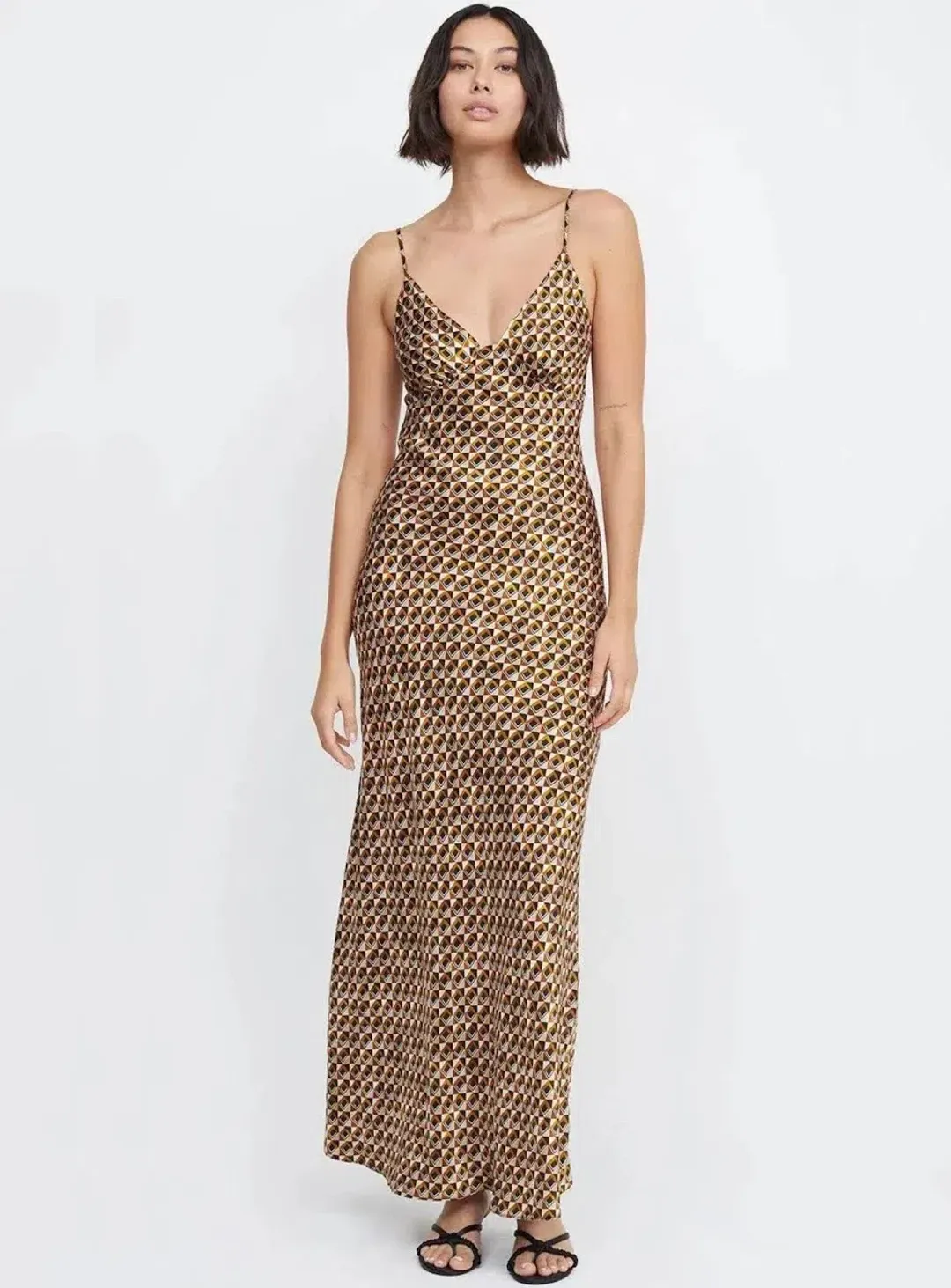 Bec + Bridge Amber V Maxi Dress for rent on The Volte - main image