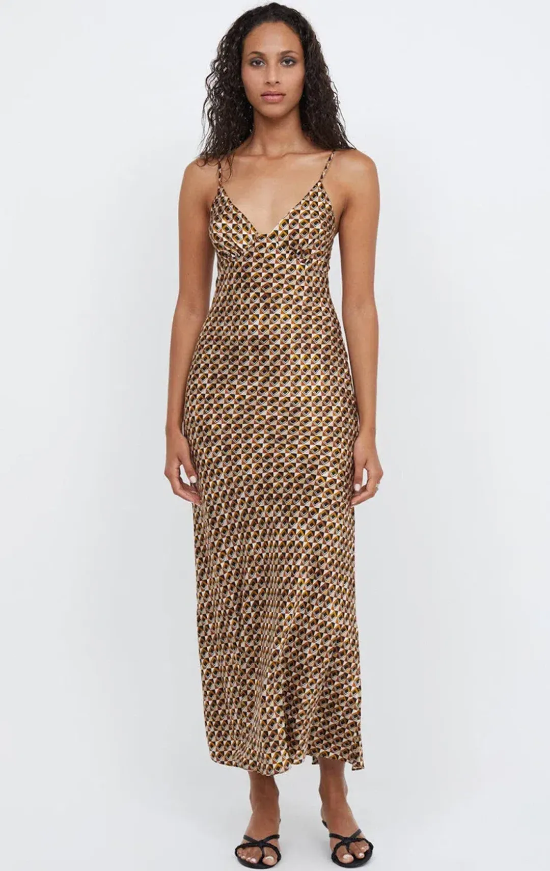 Bec + Bridge Amber V Maxi Dress for rent on The Volte - main image